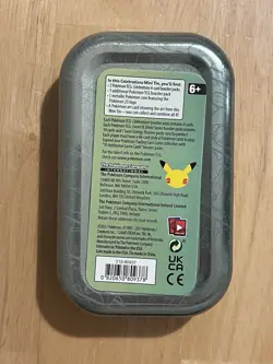 Pokemon Celebrations Mini Tin Lot (4) Empty 25th Anniversary – No Packs or Cards - Image 4