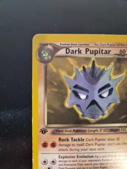 Pokemon 1st Edition Dark Pupitar 38/105 Neo Destiny Regular - Image 2