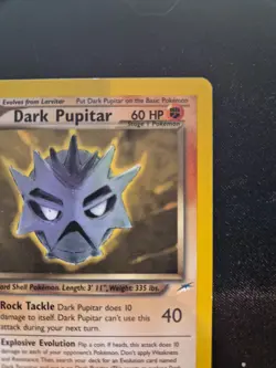 Pokemon 1st Edition Dark Pupitar 38/105 Neo Destiny Regular - Image 5
