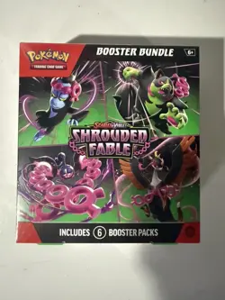 Pokemon Scarlet And Violet Shrouded Fable Booster Bundle Factory Sealed - Image 1