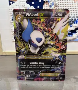 JUMBO Pokemon TCG M Absol EX XY63 XY Promo Full Art Holo English 210 HP 2015 - Image 1