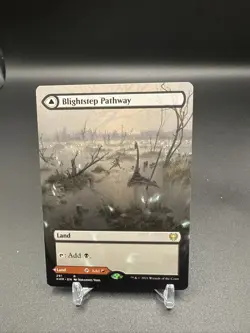 Blightstep Pathway (Borderless) Kaldheim Regular MTG - Image 1