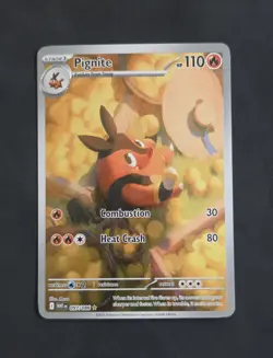 Pokemon TCG Pignite - Illustration Rare SV: White Flare 097/086 NM - Image 1