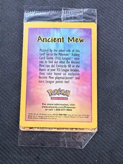 Pokemon TCG Ancient Mew Movie Promo Sealed 2000 - Image 1