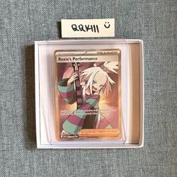 Roxie’s Performance 112/086 Chaos Rising Full Art Trainer Pokemon Card NM/M - Image 1