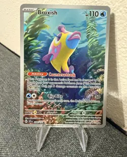The Pokemon Company Bruxish 200/191 Surging Sparks Holo Illus Rare Full Art 110 - Image 1
