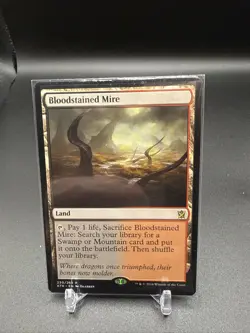 Khans of Tarkir Magic: The Gathering Bloodstained Mire MTG - Image 1
