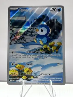 Piplup 098/094 Pokemon Phantasmal Flames Illustration Rare NM - Image 1