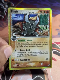 Pinsir 9/101 Delta Species Holo Rare Pokemon TCG Ex Dragon Frontiers Card MP - Image 3