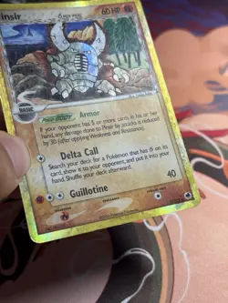 Pinsir 9/101 Delta Species Holo Rare Pokemon TCG Ex Dragon Frontiers Card MP - Image 5