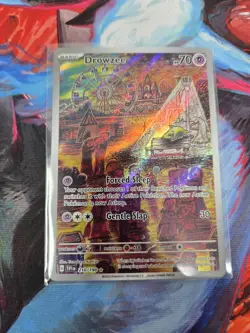 Pokemon Drowzee 210/198 SV01 Scarlet & Violet Illustration Rare Full Art Holo - Image 1