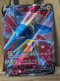 Vikavolt V 180/189 Sw/Sh Darkness Ablaze 2020 English Ultra Rare NEAR MINT NM - Image 1