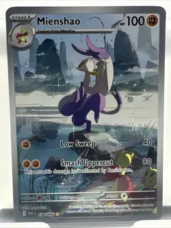 Pokemon TCG S&V White Flare Mienshao Illustration Rare 134/086 English - Image 1