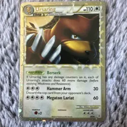 Ursaring 89/95 | Rare Prime | HGSS Unleashed | LP | Pokemon - Image 1