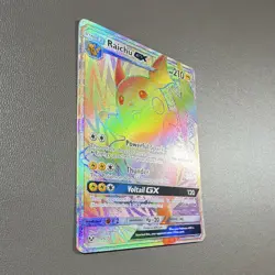 Raichu GX 75/73 shining legends rainbow rare! LP condition - Image 3
