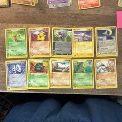Pokemon TCG English EX E Reader Ruby & Sapphire 10-Card Lot Treecko Magnemite + - Image 1