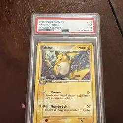 Pokemon TCG Raichu EX Power Keepers Holo Card 12/108 - Image 1
