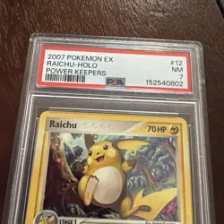 Pokemon TCG Raichu EX Power Keepers Holo Card 12/108 - Image 2