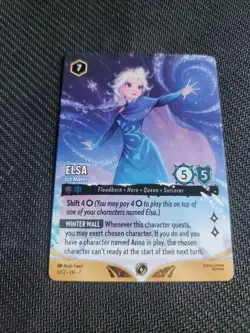 Disney Lorcana Elsa - Ice Maker Non-Foil Promo 6/C2 - Image 1