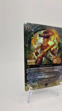 Woody Jungle Guide Foil Promo - Set Champs - Disney Lorcana - Image 2