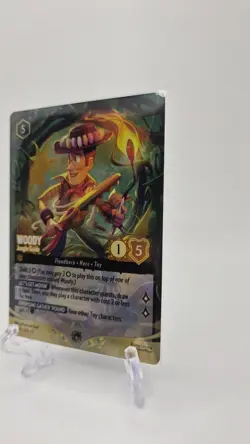 Woody Jungle Guide Foil Promo - Set Champs - Disney Lorcana - Image 3