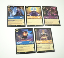 Disney Lorcana Theme Lot - The Queen (Snow White) Theme Lot of 5 Cards - Image 3