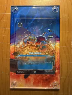 Royal Tantrum 219/204 Enchanted Chapter 5 Disney Lorcana Extended Art Case - Image 3
