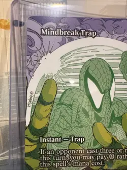 NM Borderless Mindbreak Trap, MTG, Marvel's Spider-Man, Magic the Gathering, - Image 5
