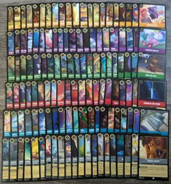 Disney Lorcana Rise of the Floodborn Set 2 - Full set 1 each NM Common/Uncommon - Image 1