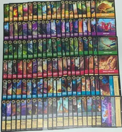 Disney Lorcana Wilds Unknown Set 12 - Set 1 each NM Common/Uncommon cards - Image 1