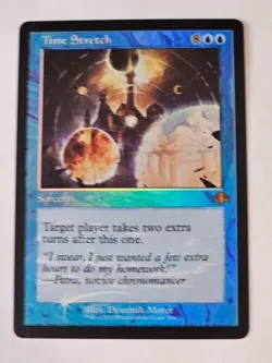 MTG - Time Stretch FOIL Retro Frame - Dominaria Remastered - Image 1