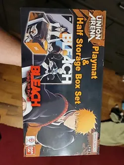 Bandai - Union Arena: Bleach Thousand-Year Blood War Playmat & Half Storage Box - Image 1