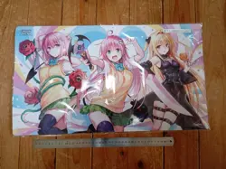 To LOVE-Ru Official Playmat Only No Card BANDAI Games Fest Union Arena JP - Image 1