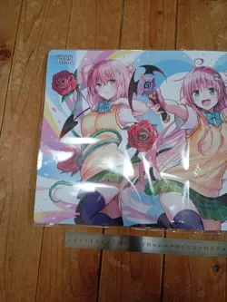 To LOVE-Ru Official Playmat Only No Card BANDAI Games Fest Union Arena JP - Image 2