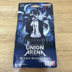 Bandai Namco Union Arena Solo Leveling 12-Card Booster Pack English - Image 1