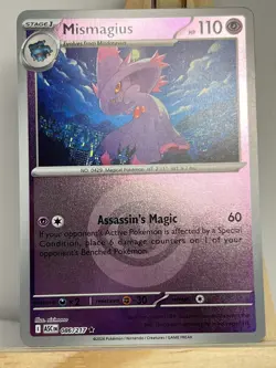 Pokemon TCG Mismagius 086/217 Reverse Holo Psychic Energy Ascended Heroes NM/M - Image 1