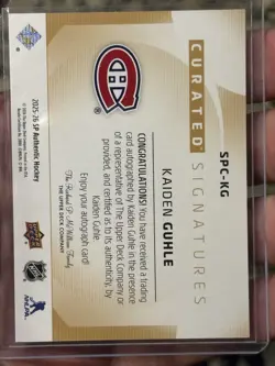 Lot of (313) 2025-26 SP Authentic Hockey Cards w/ Inserts & Autos 🔥 - Image 5