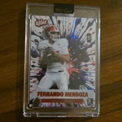 2026 Wild Card Splat Fernando Mendoza 1/2 Rookie Holo Las Vegas Raiders - Image 1