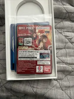 One Piece Night Los Angeles Dodgers Monkey D. Luffy Promo Card Sealed On Hand - Image 2