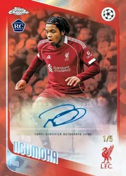 Topps Chrome Sapphire UEFA Club Competitions 2025/26 Hobby Box In hand 🔥 - Image 5