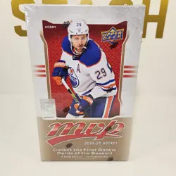 2024-25 Upper Deck MVP Hockey Hobby Box Factory Sealed Trading Cards NHL NEW - Image 1