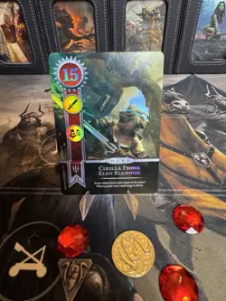Gwent The Legendary Card Game Cirilla Fiona Elen Riannon Gen Con Exclusive Promo - Image 1