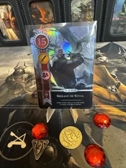 Gwent The Legendary Card Game Geralt Of Rivia Gen Con 2025 Exclusive Promo Card - Image 1