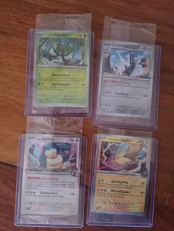 EB Games Promo Card Bundle: Iron Moth, Ogrepon, Arcualudon, Hop's Snorlax, etc. - Image 2