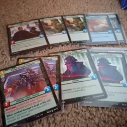 Star Wars Unlimited Moff Gideon Deck Core 42 Cards w Sleeve Box and Deck List - Image 2
