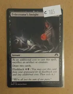Eviscerator's Insight - 93 - MH3 - NM - MTG Magic the Gathering - Image 1