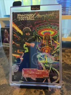2026 Wild Card Atompunk Dante Moore Mammoth 1/1 Rainbow Sparkle - Oregon Ducks - Image 1