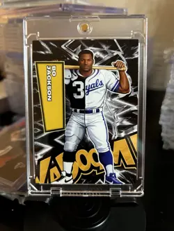 Custom Blast Bo Jackson Custom KB-18 Royals Raiders Custom Fan Art Card - Image 1