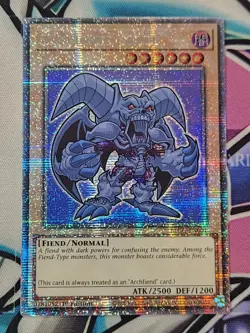 YUGIOH BLGG-EN001 Summoned Skull CHIBI ART STARLIGHT RARE 1ST EDITION - Image 1
