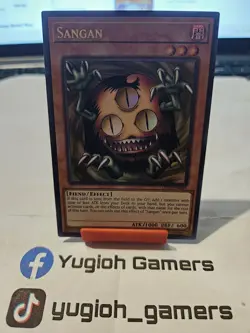 Yu-Gi-Oh Sangan LDS3 1st Edition Ultra Rare Light Played - Image 1